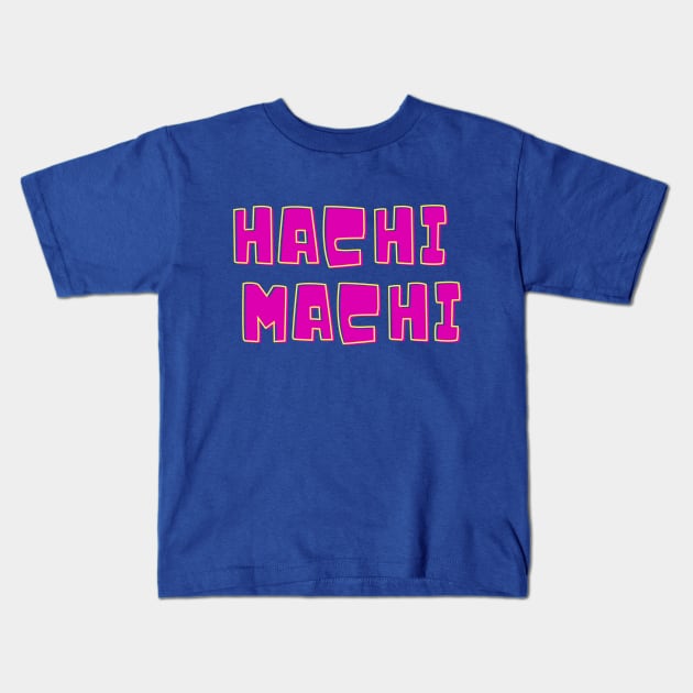 Hachi Machi - The Critic Kids T-Shirt by MinimalSpace